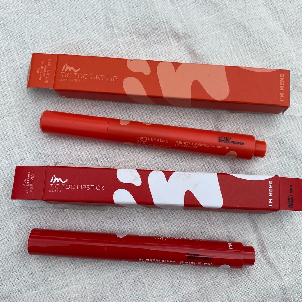 I’M Meme I’m Tic Toc Tint Lip And Lipstick Satin. - Picture 4 of 6